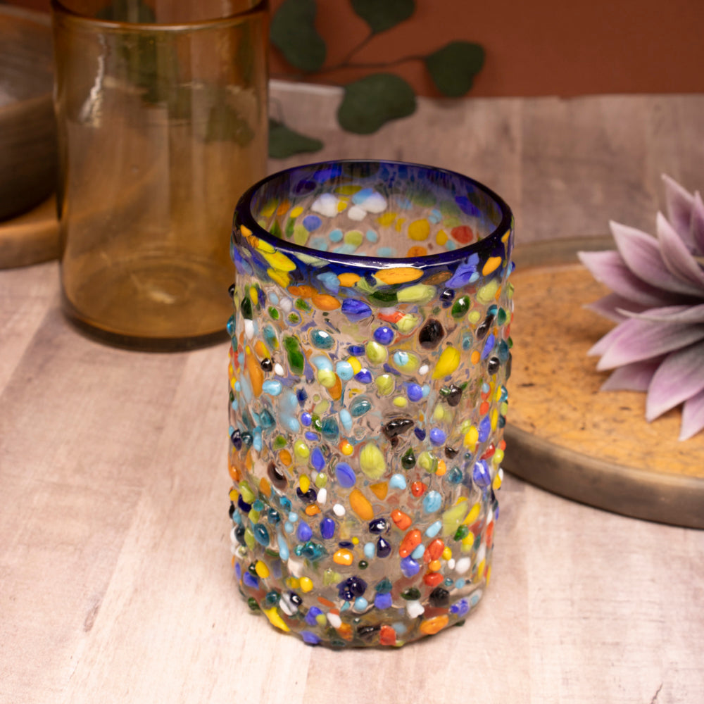 Tonalá Hand-Blown Highball Glass Tumbler