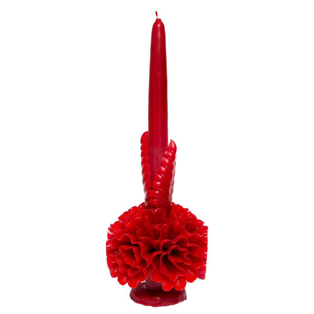 Flores de Teotitlán Clavel Candle