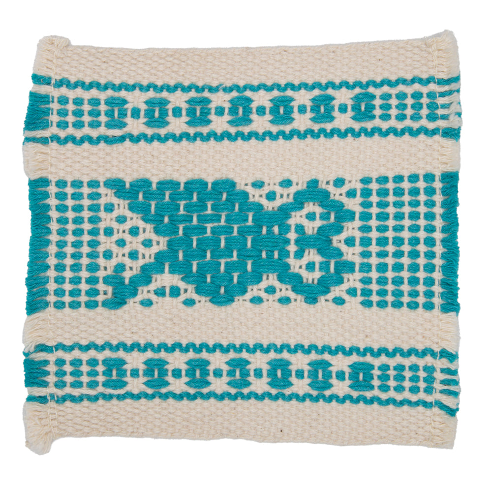 Subtle Fray Telar Woven Coasters