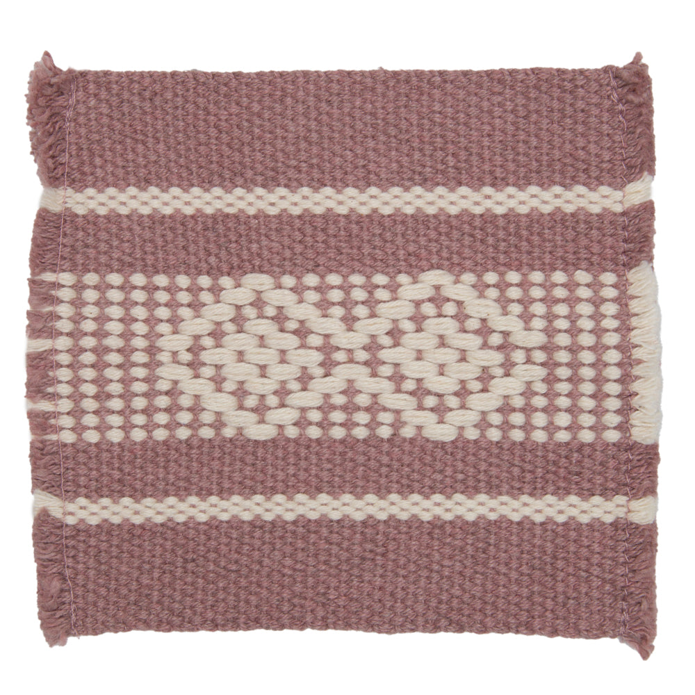 Subtle Fray Telar Woven Coasters