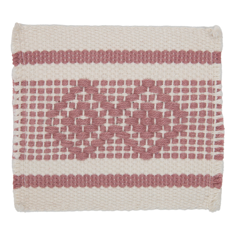 Subtle Fray Telar Woven Coasters