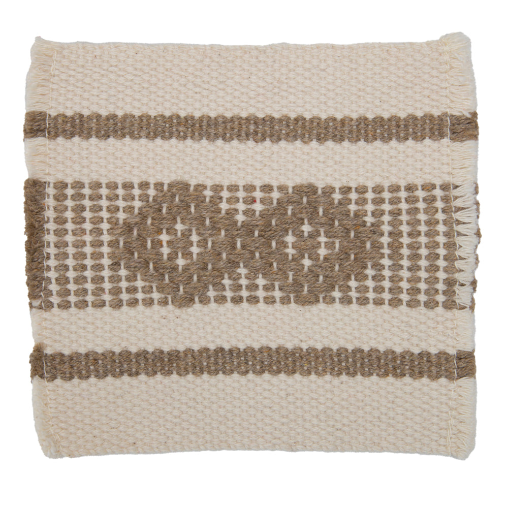 Subtle Fray Telar Woven Coasters