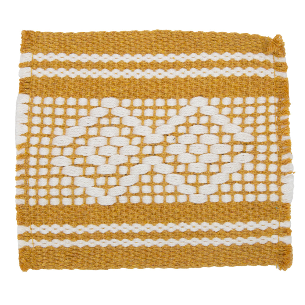 Subtle Fray Telar Woven Coasters
