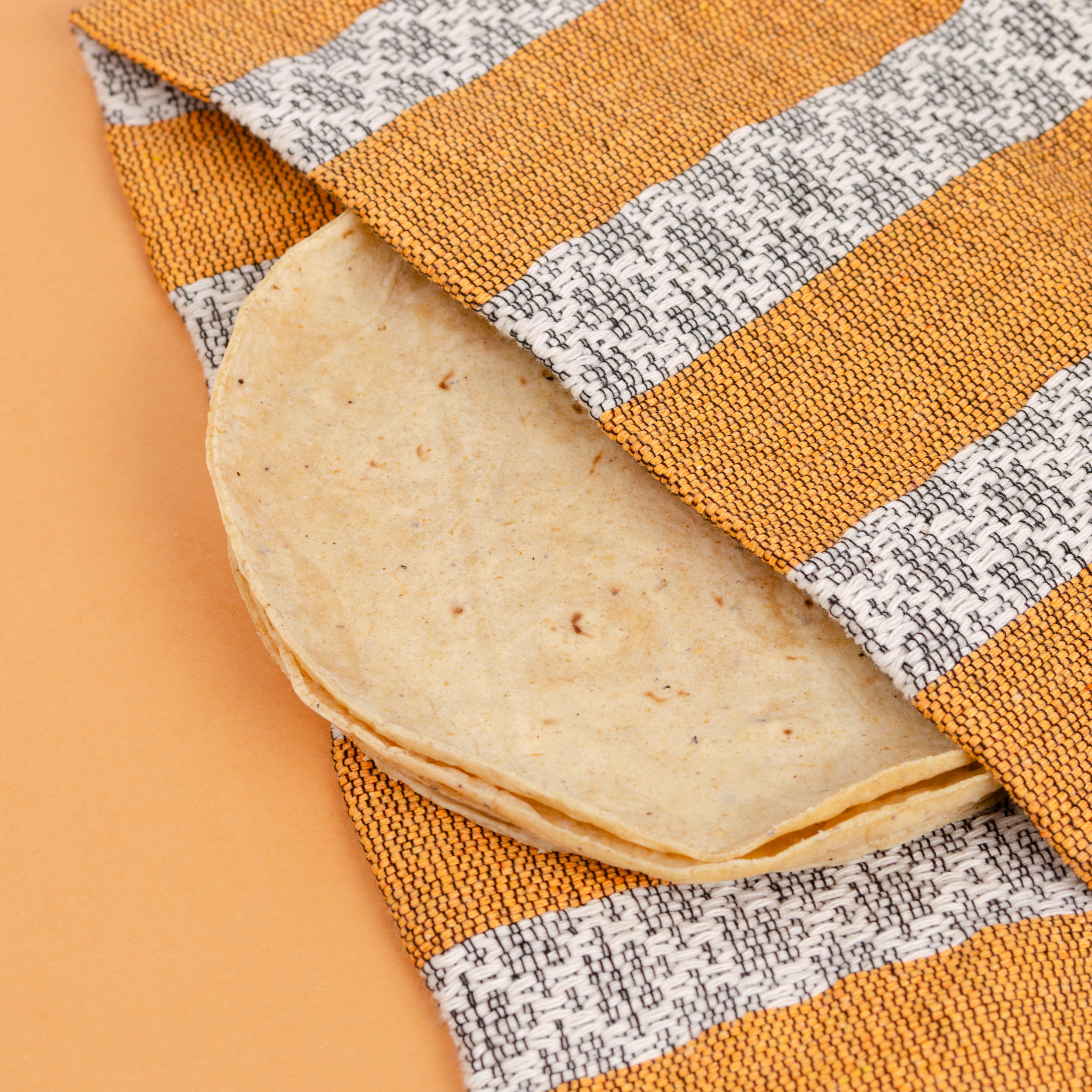 Pedal Loom Frayed Ends Tea Towel