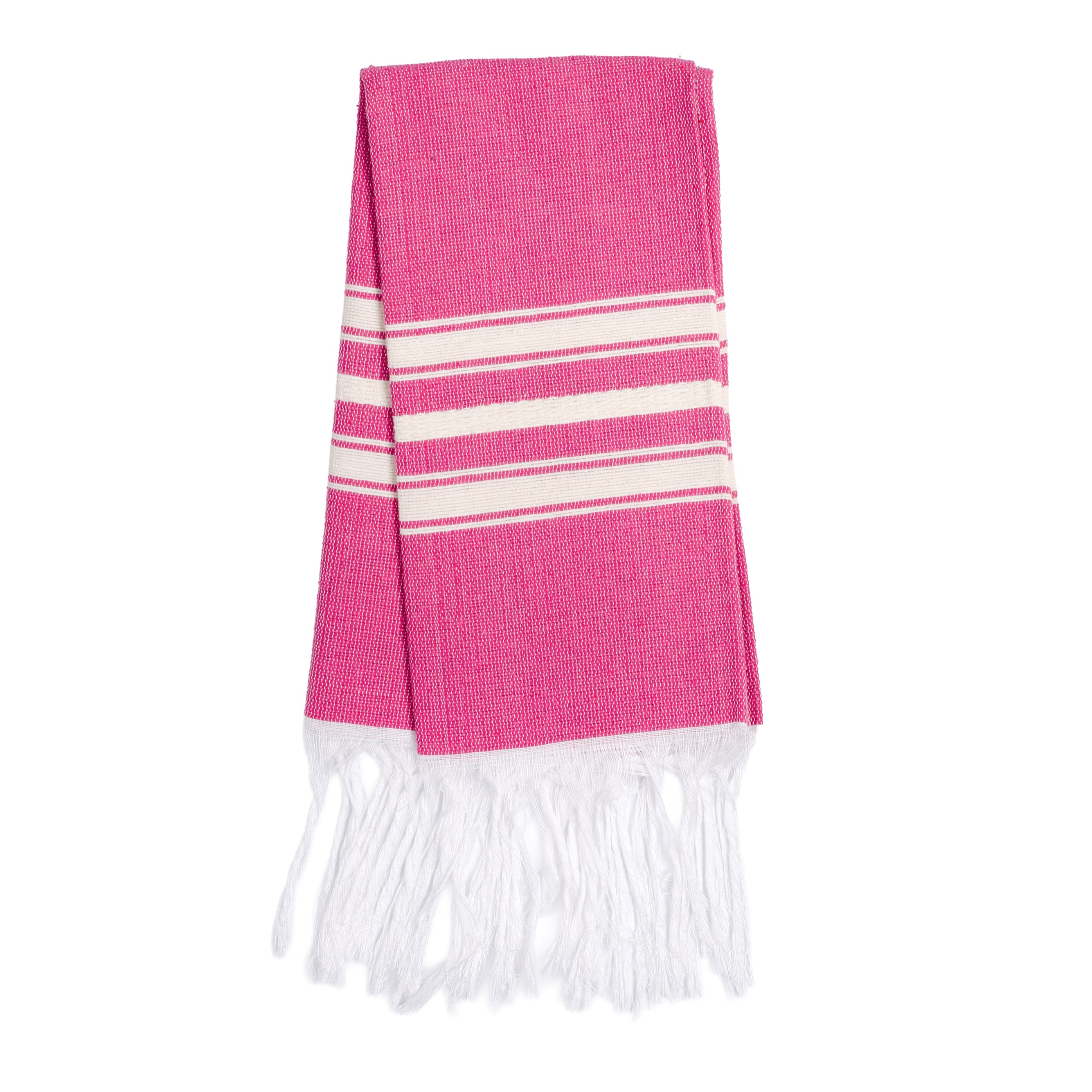 Pedal Loom Frayed Ends Tea Towel