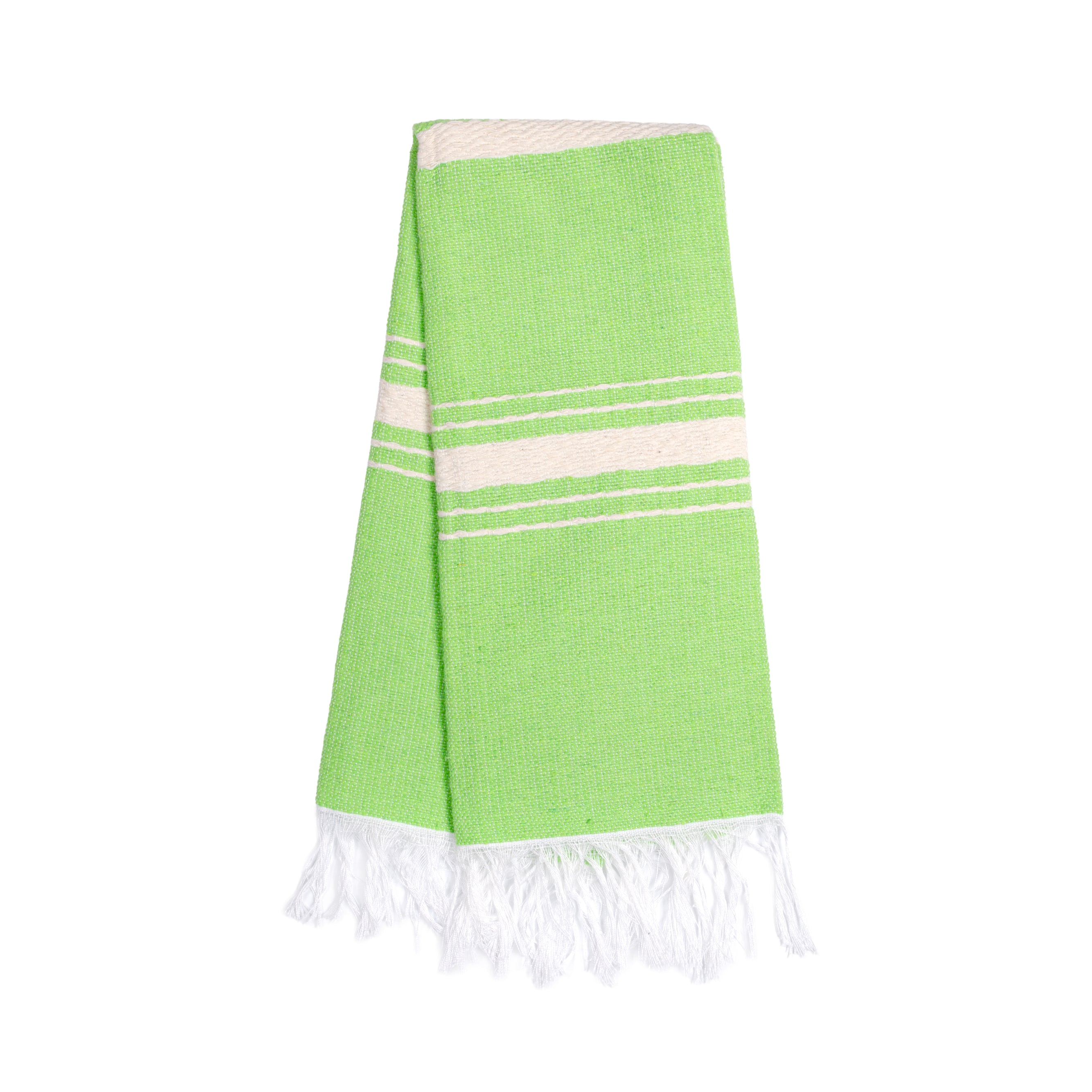 Pedal Loom Frayed Ends Tea Towel