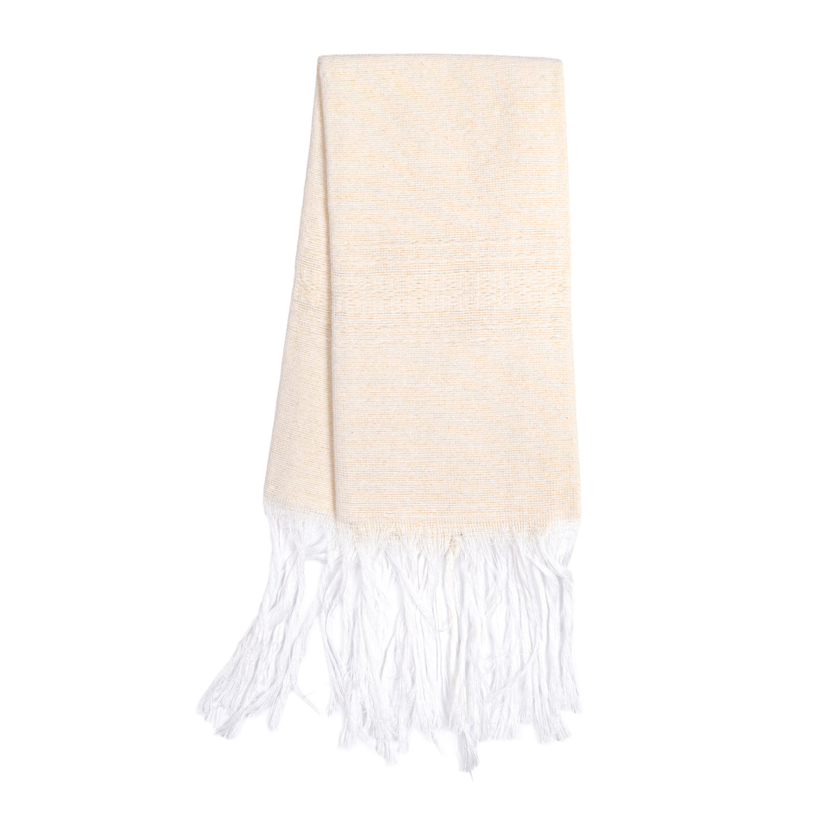 Pedal Loom Frayed Ends Tea Towel