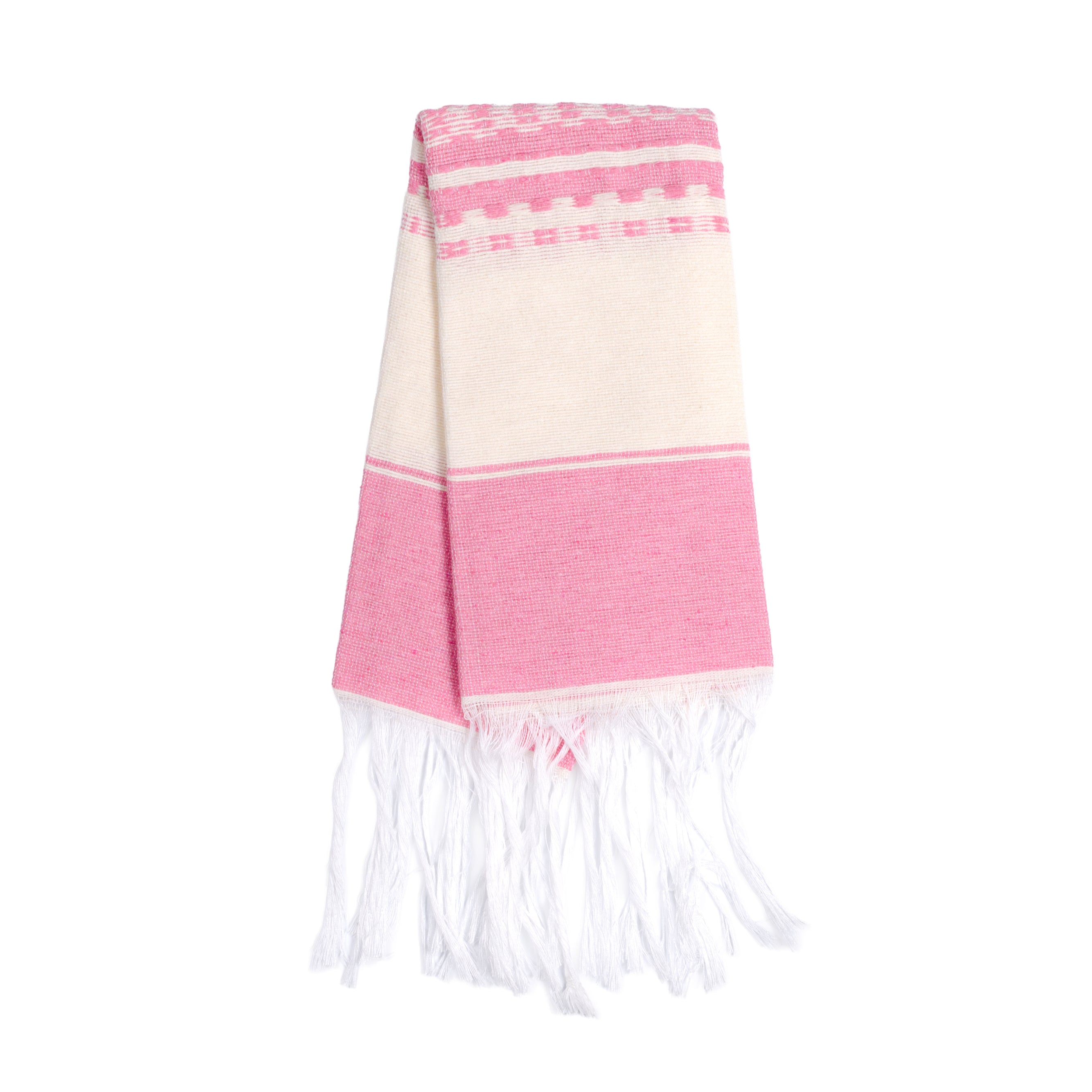 Pedal Loom Frayed Ends Tea Towel