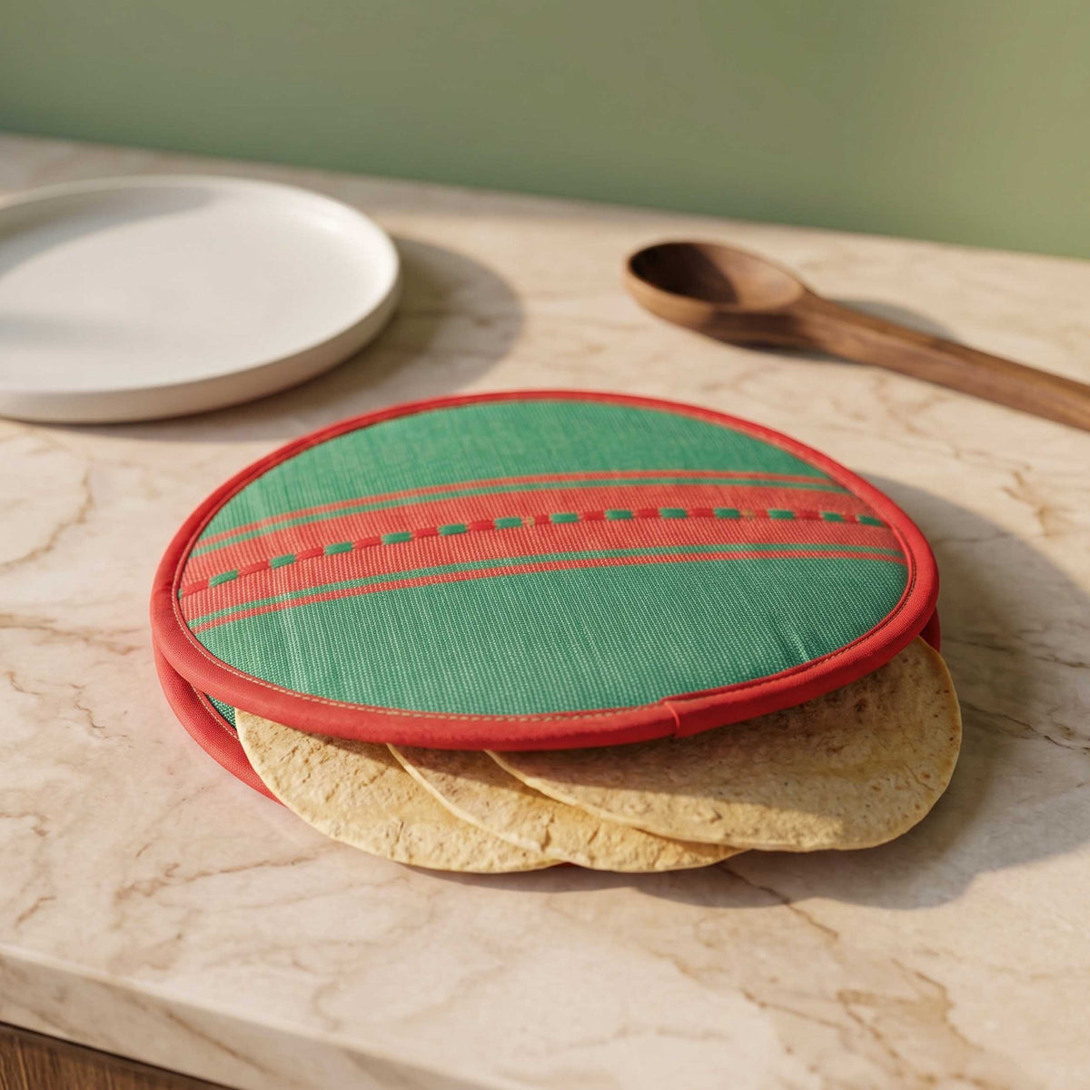 Textura Pedal Loom Woven Tortilla Warmer