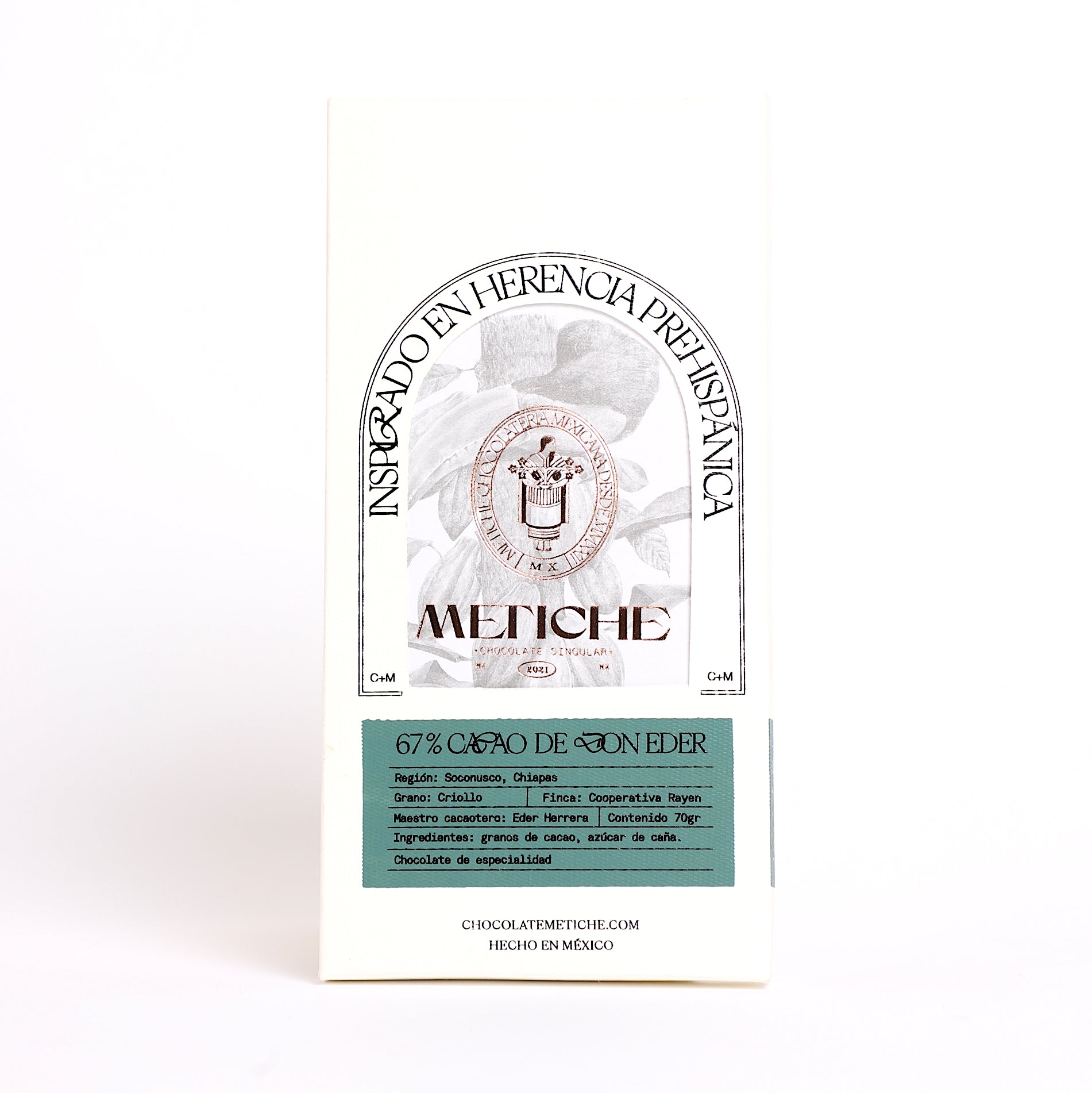 Dark Mexican Chocolate Bar, 67% Don Eder Cacao