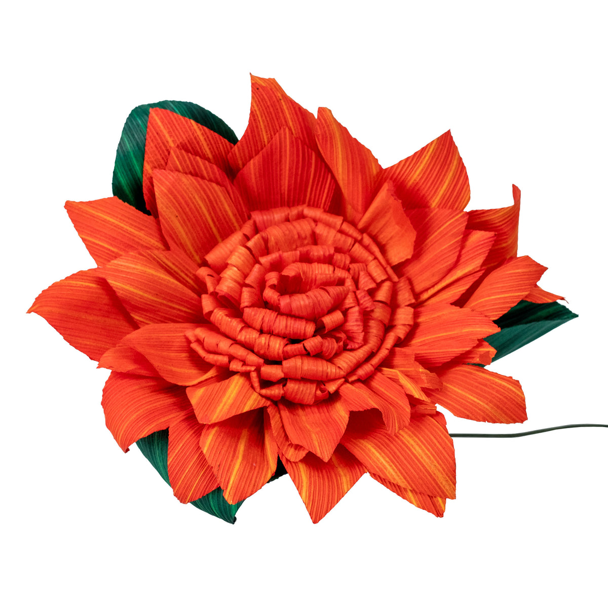 Totomoxtle Cornhusk Colorful Flower