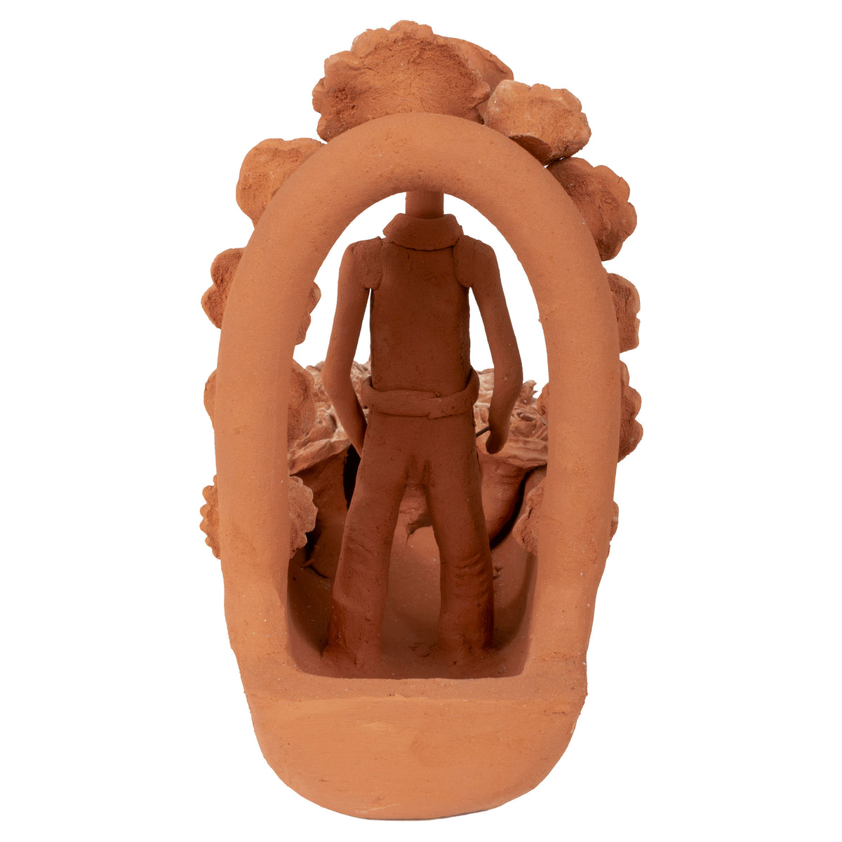 Catrina Clay Trajineras Sculptures
