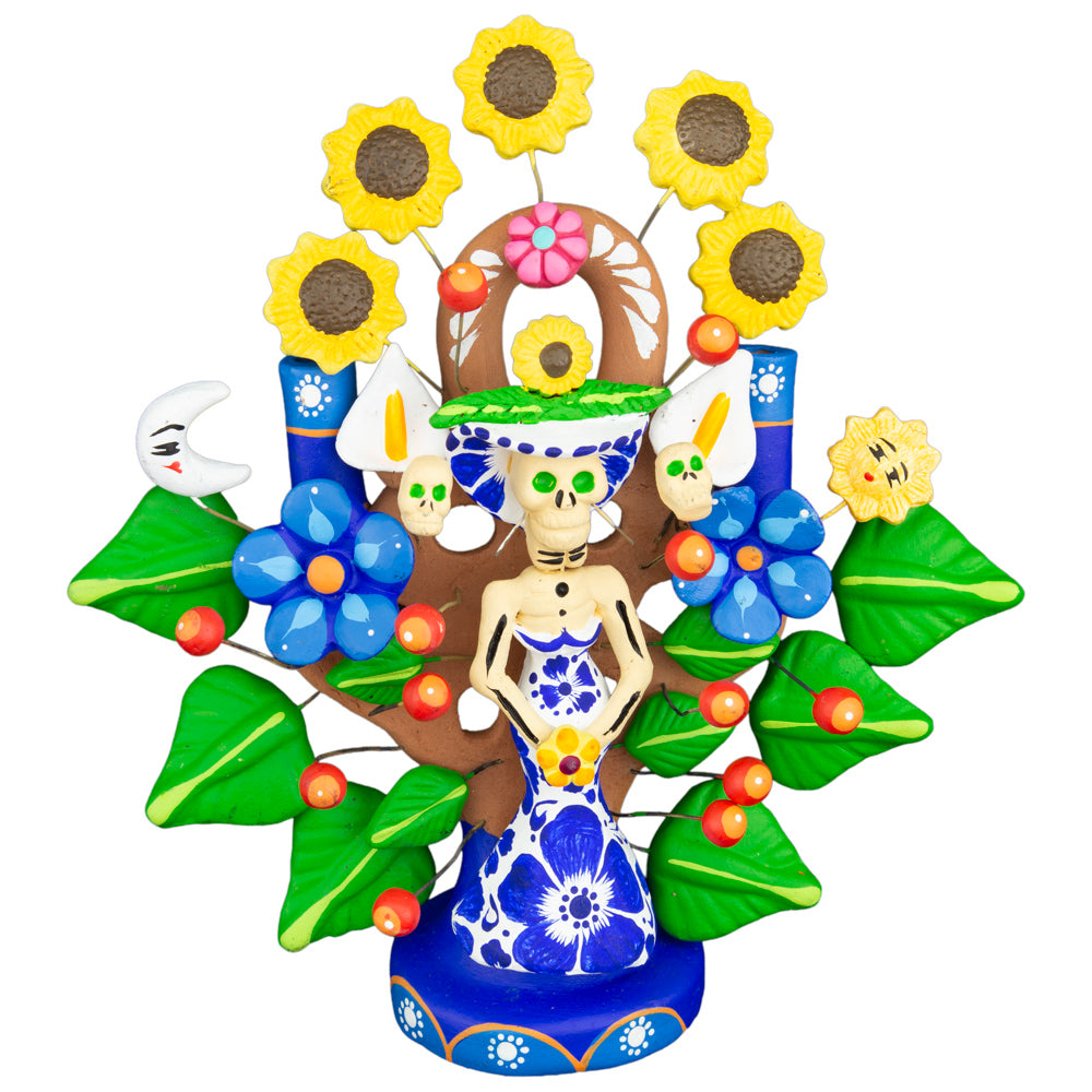 Day of the Dead Simply Catrina Tree of Life Sculpture