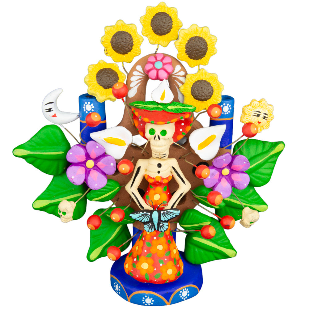 Day of the Dead Simply Catrina Tree of Life Sculpture