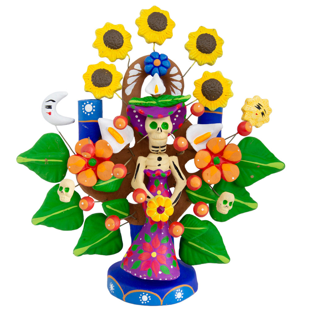 Day of the Dead Simply Catrina Tree of Life Sculpture