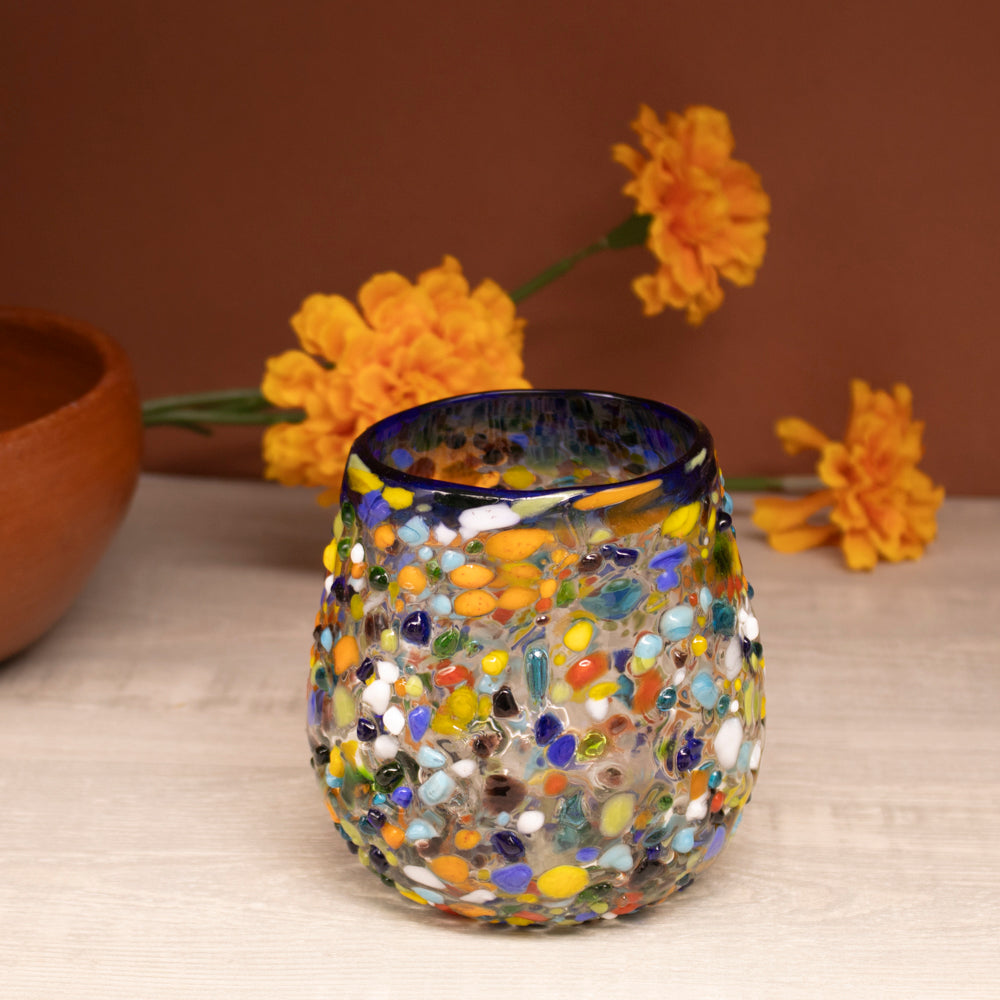 Tonalá Hand-Blown Stemless Glass Wine