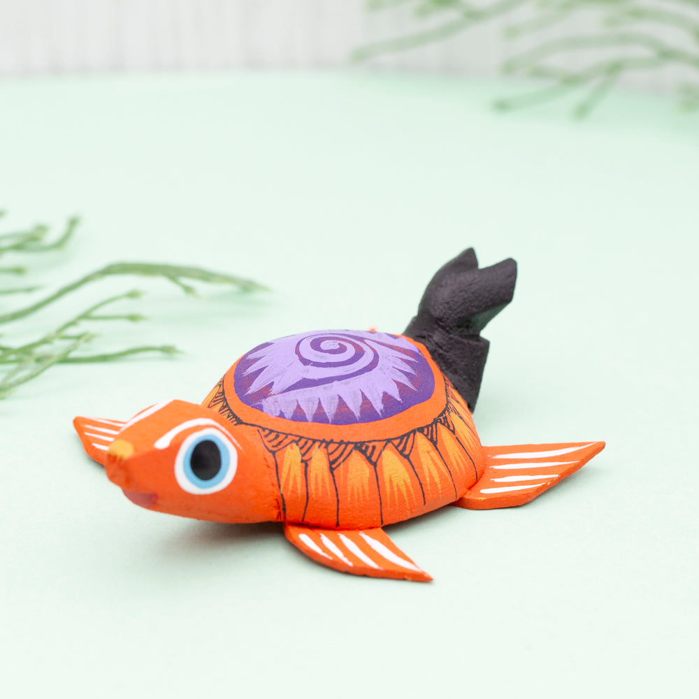 Turtle Alebrije with Frets