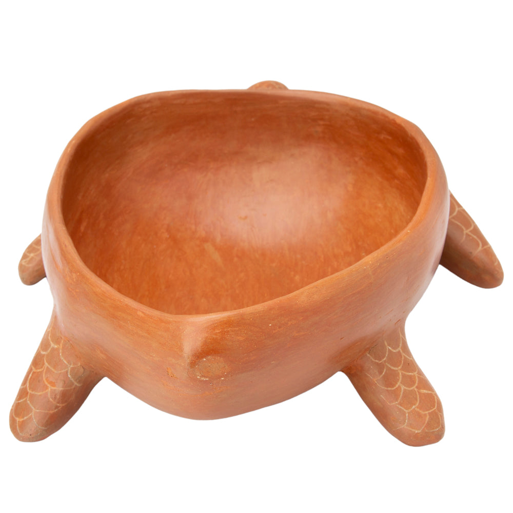 Santa Cruz Cachán Turtle Clay Bowl