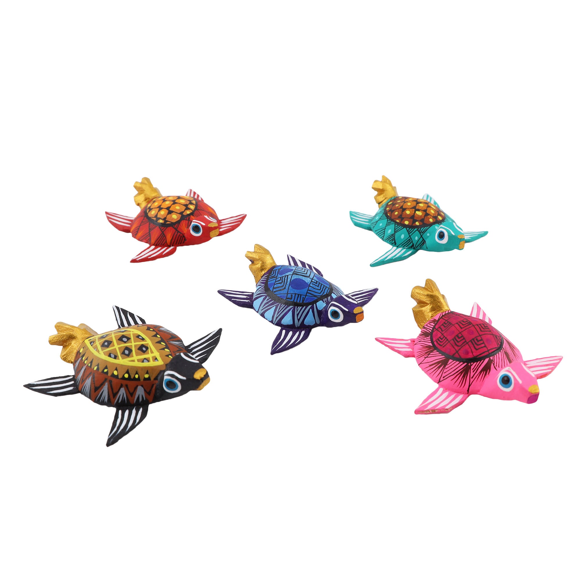 Turtle Alebrije with Frets