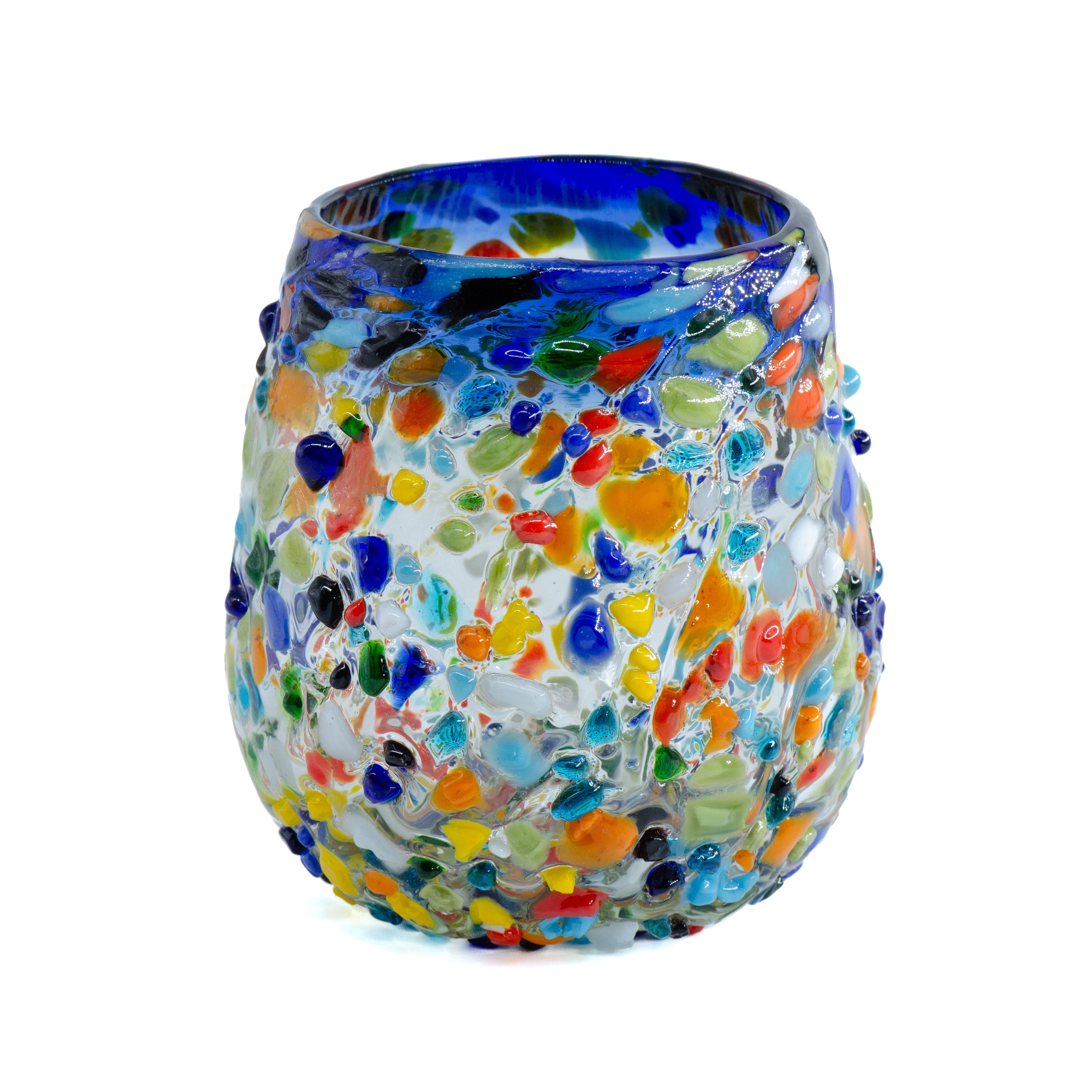 Tonalá Hand-Blown Stemless Glass Wine