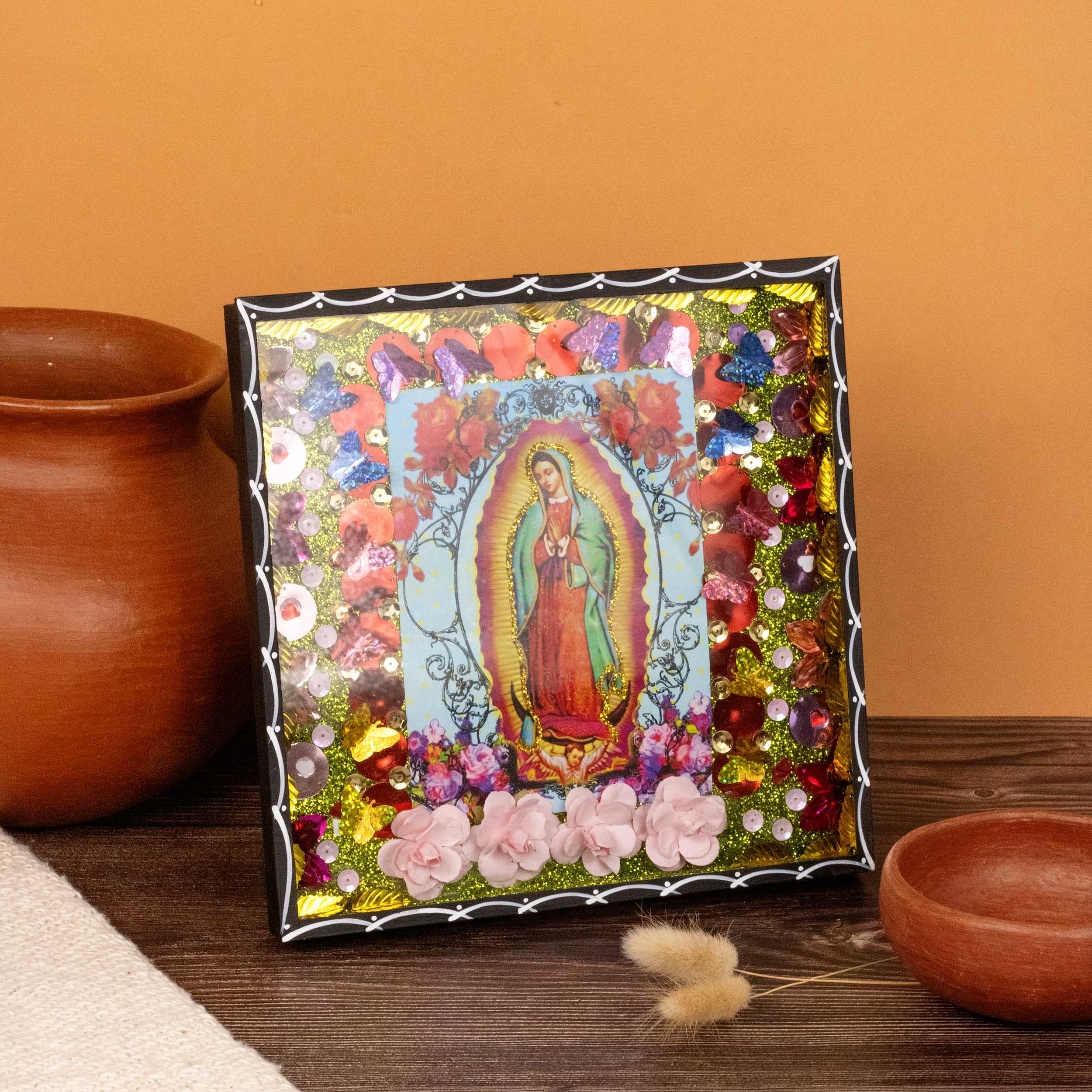 Virgen de Guadalupe Shadow Box