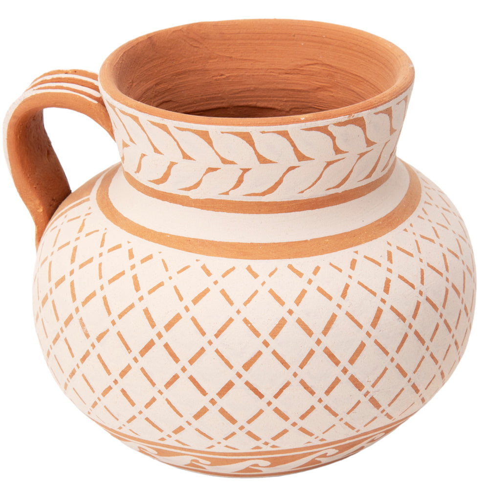 Patamban Decorative Clay Jarrito Mug