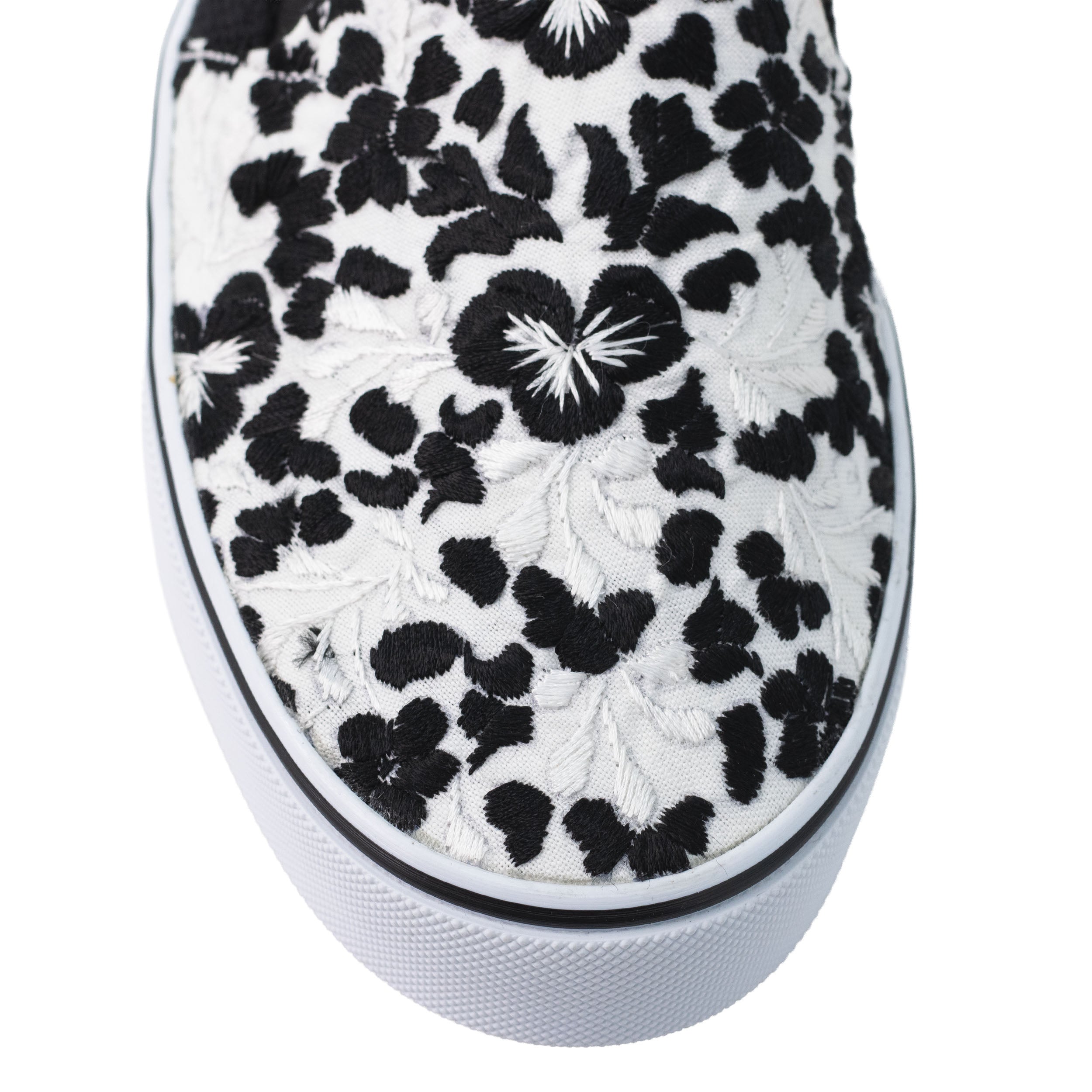 San Antonino Night Floral Embroidered Sneakers