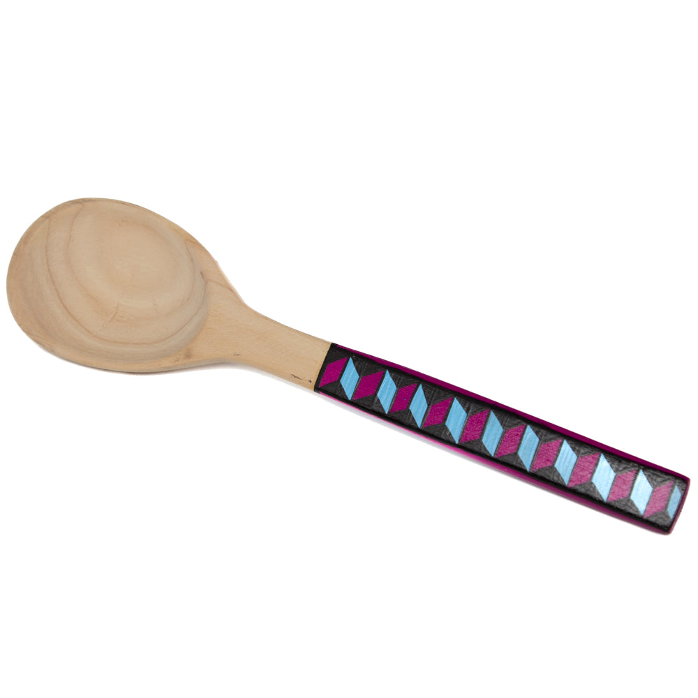 Colorful Hand-Painted Small Spoon