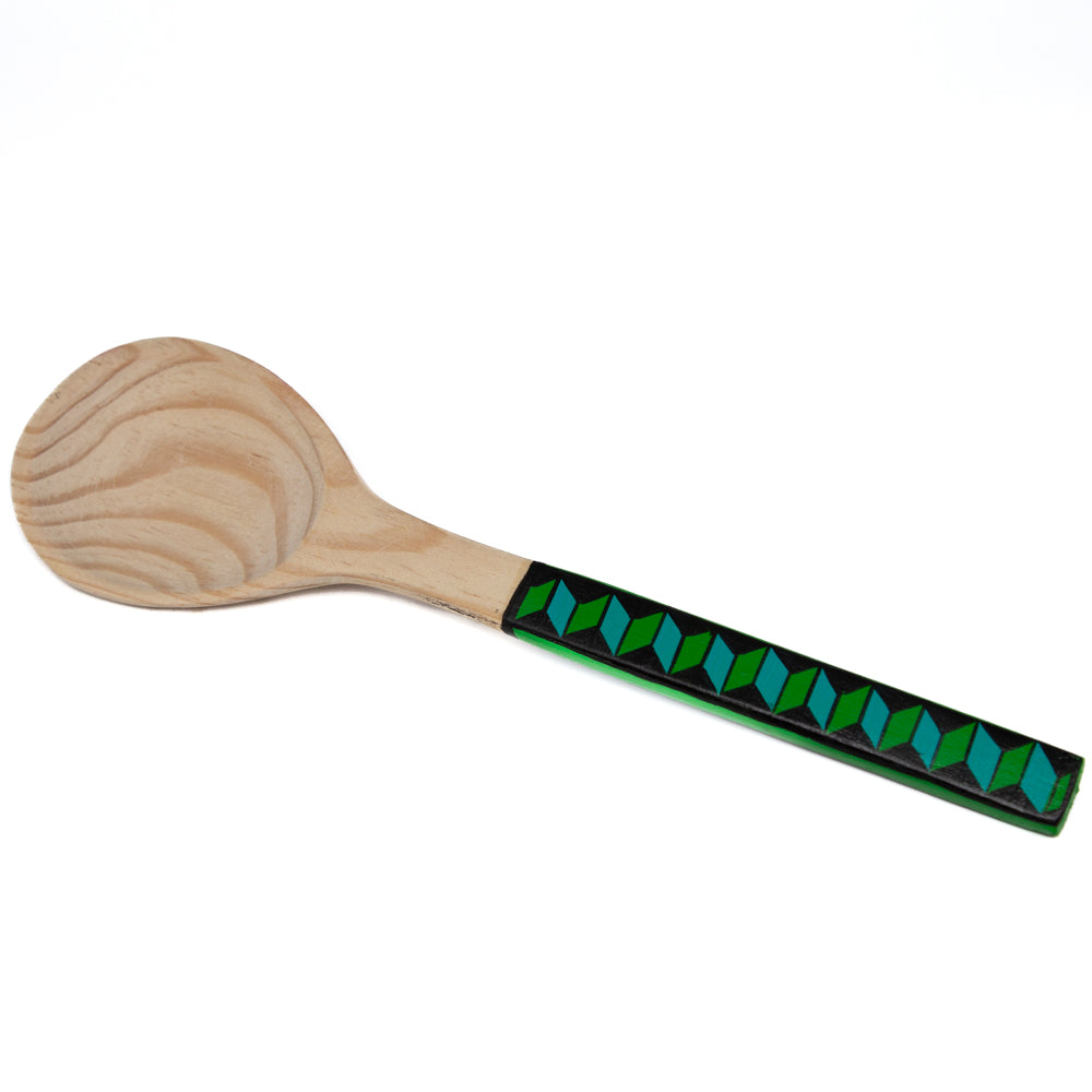 Colorful Hand-Painted Small Spoon