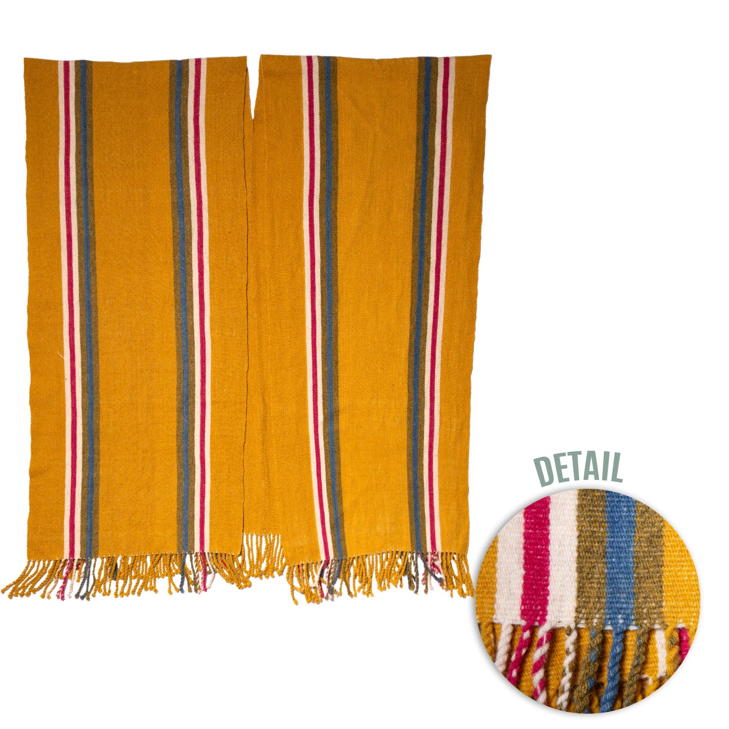 Tanamacoyan Naturally Dyed Wool Ruana