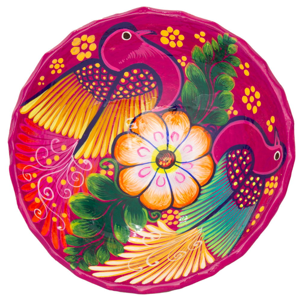 Xalitla Clay Pedestal Fruit Bowl