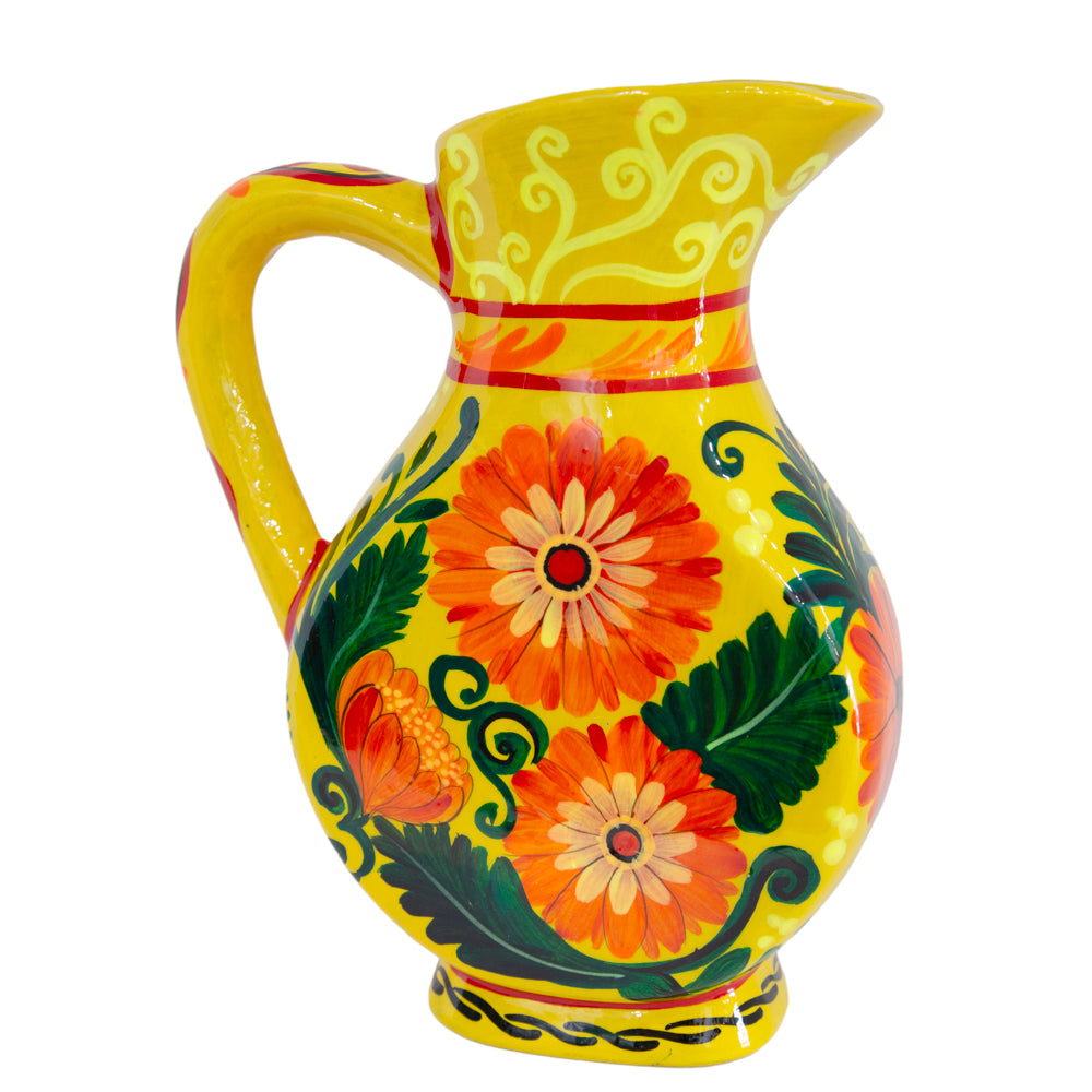 Cempasúchil Lolo Edition Xalitla Clay Pitcher