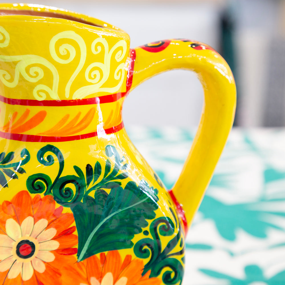 Cempasúchil Lolo Edition Xalitla Clay Pitcher