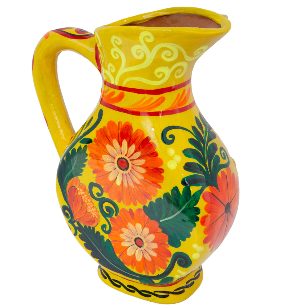 Cempasúchil Lolo Edition Xalitla Clay Pitcher