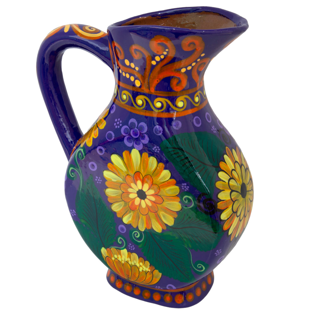 Cempasúchil Lolo Edition Xalitla Clay Pitcher