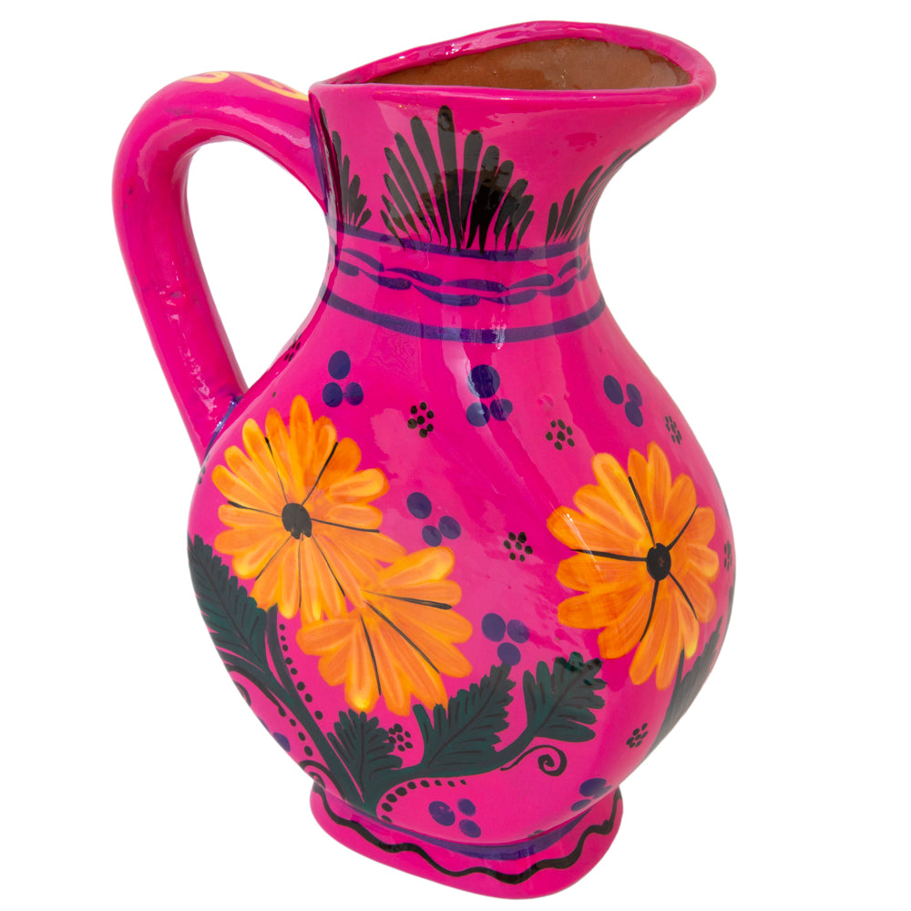 Cempasúchil Lolo Edition Xalitla Clay Pitcher