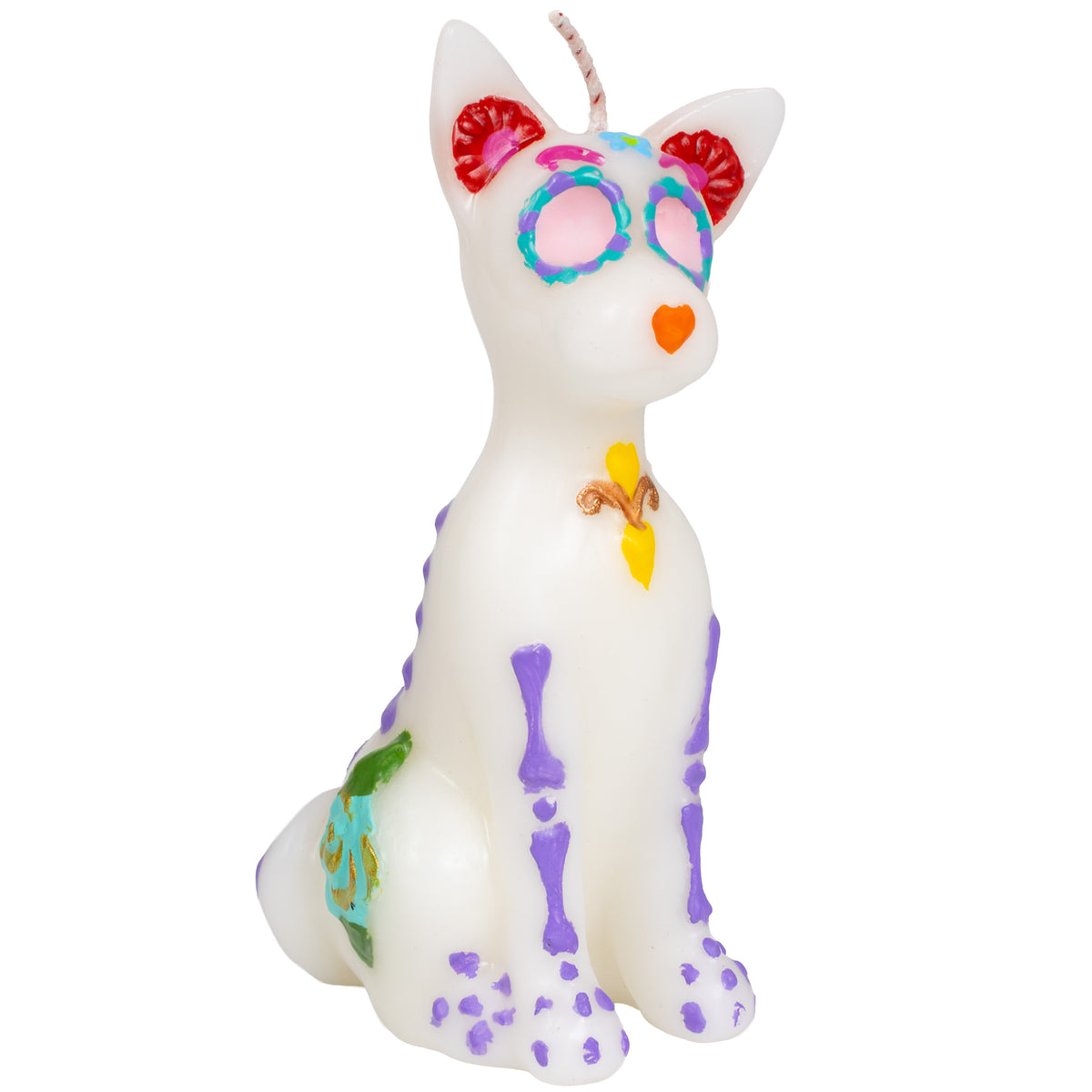Xoloitzcuintle Dog Día de Muertos Scented Candle