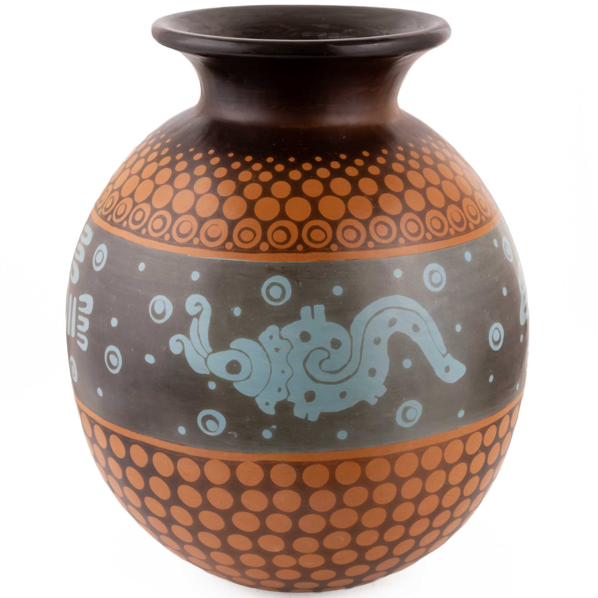 Zinapécuaro Ceramic Cantaro Vase