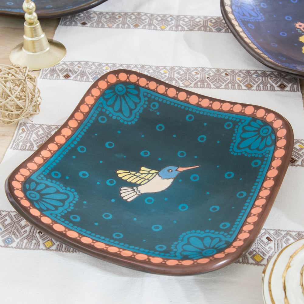 Zinapécuaro Naturaleza Decorative Ceramic Plate