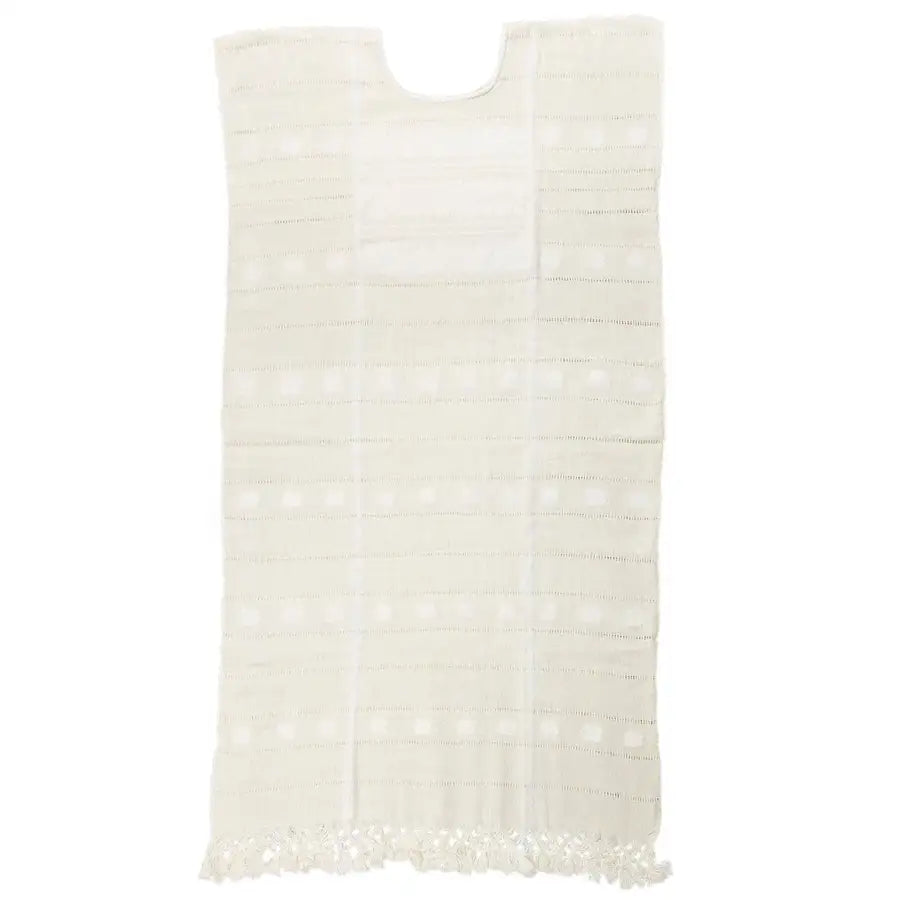 Trenzado Long Huipil de Telar Dress