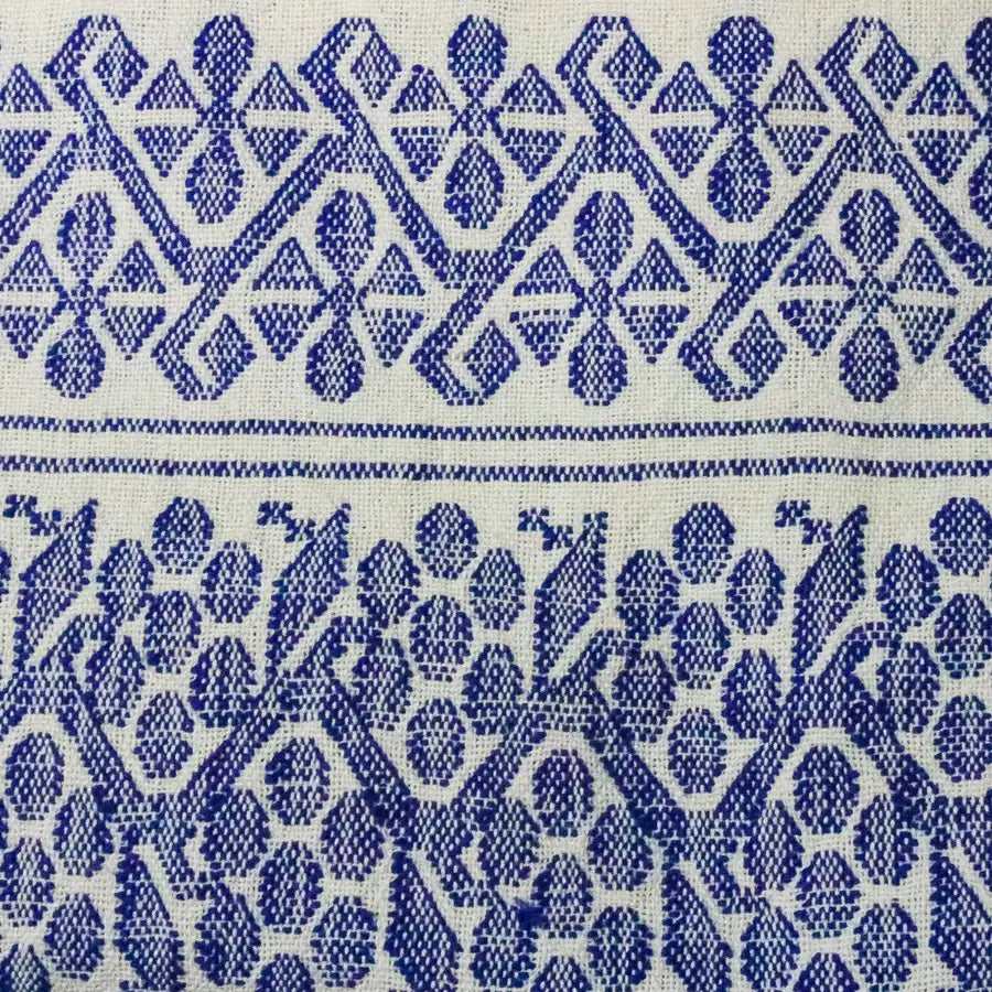 Trenzado Long Huipil de Telar Dress