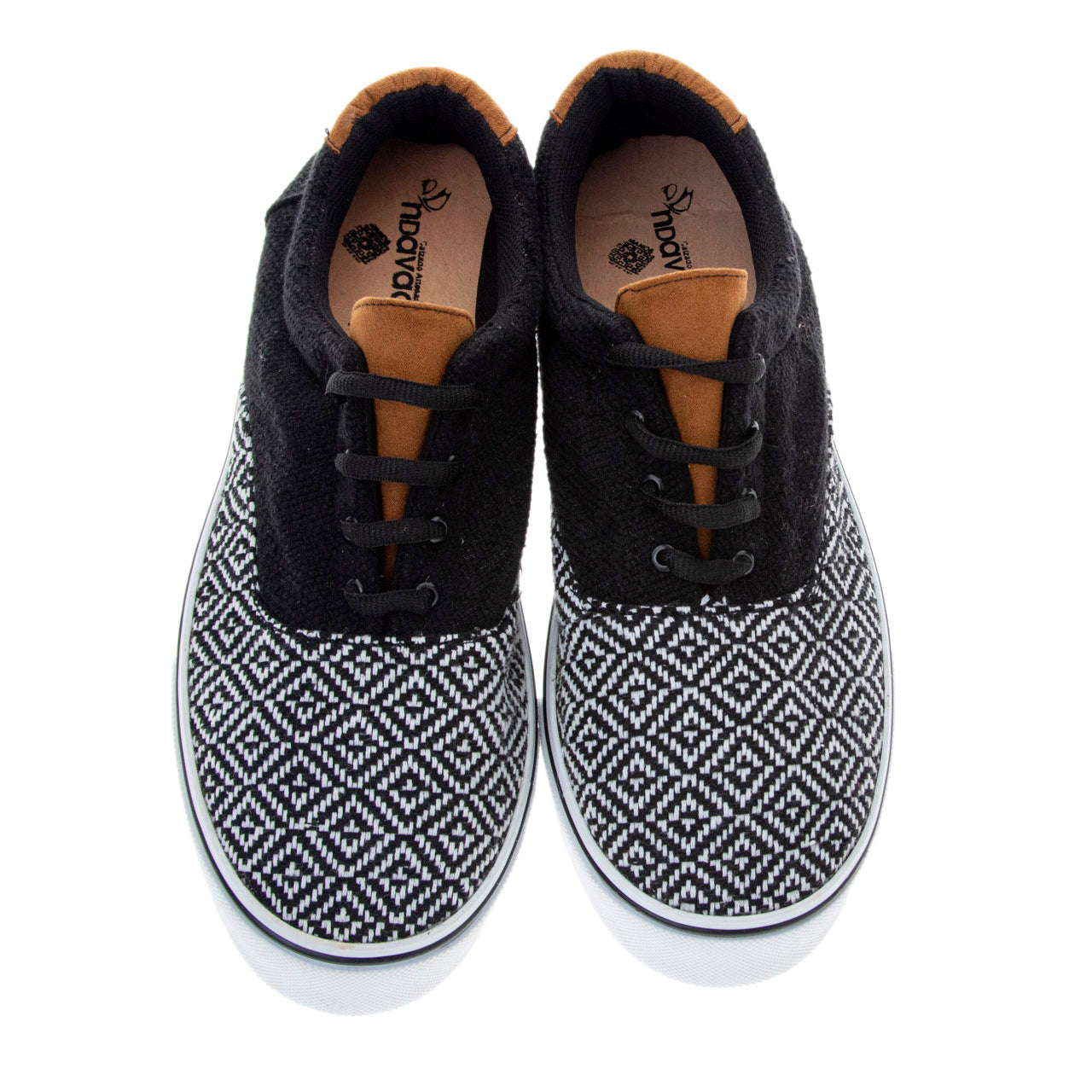 Geometric Pedal Loom Slip-On Sneakers