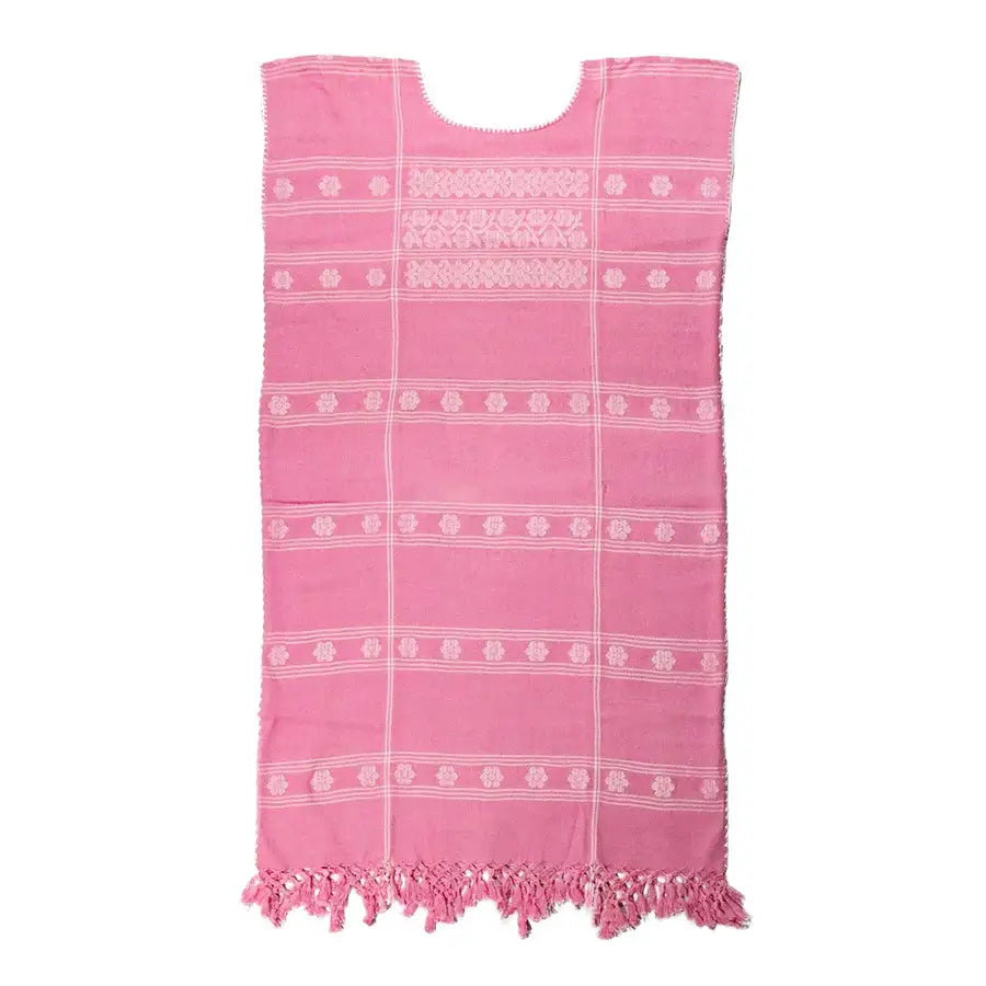 Trenzado Long Huipil de Telar Dress