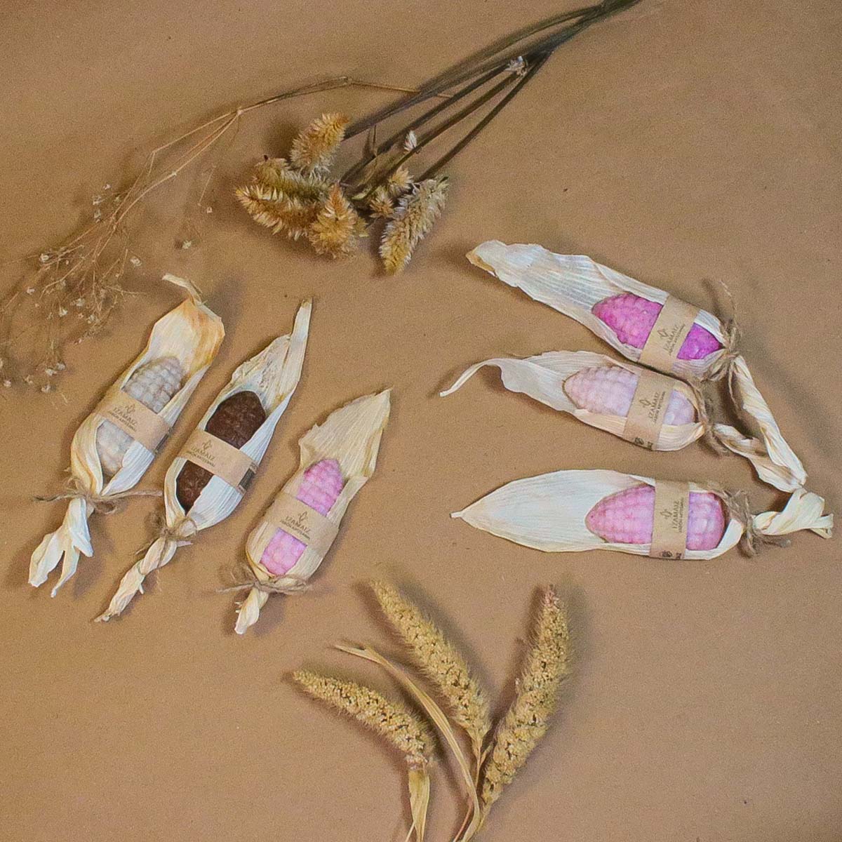 Mini Mazorca Corn-Shaped Artisanal Soap- Set of 3