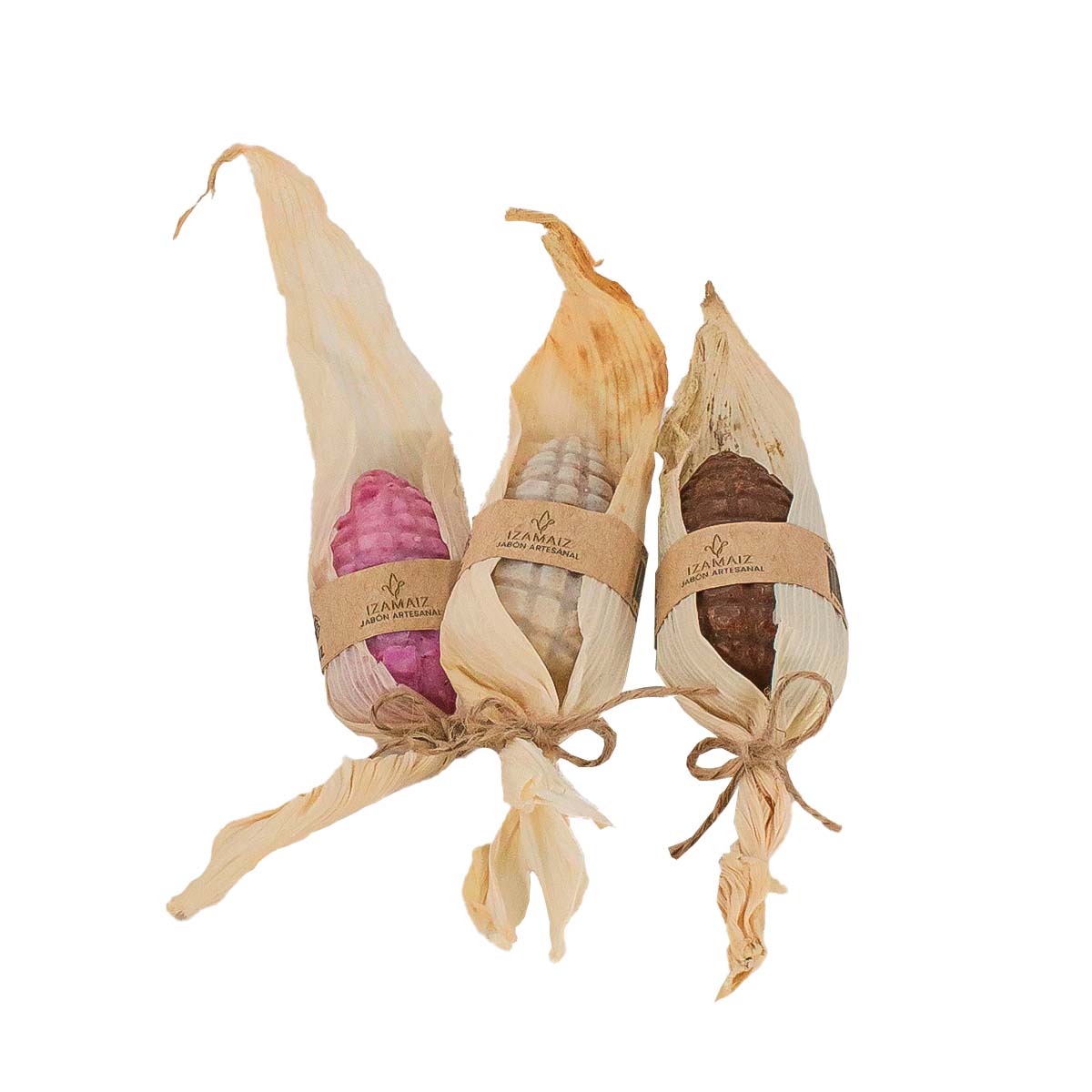 Mini Mazorca Corn-Shaped Artisanal Soap- Set of 3