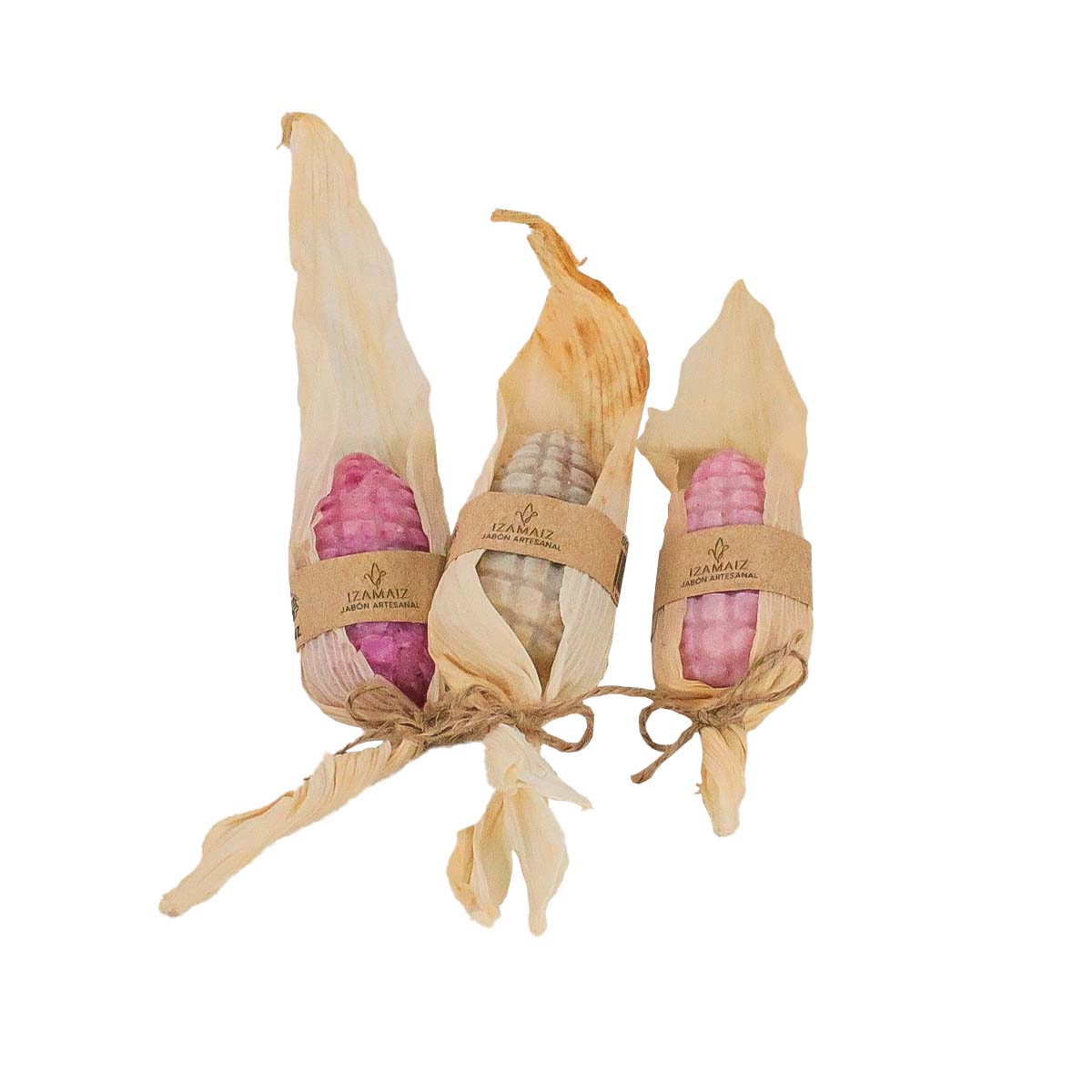 Mini Mazorca Corn-Shaped Artisanal Soap- Set of 3