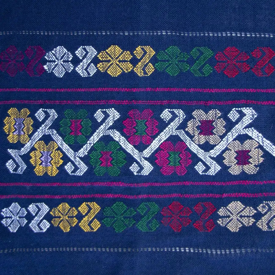 Trenzado Huipil de Telar Blouse - 4