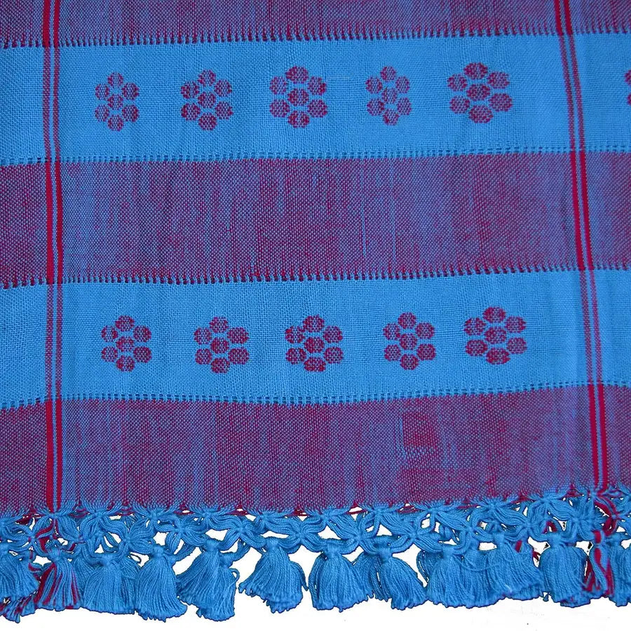 Trenzado Huipil de Telar Blouse - 5
