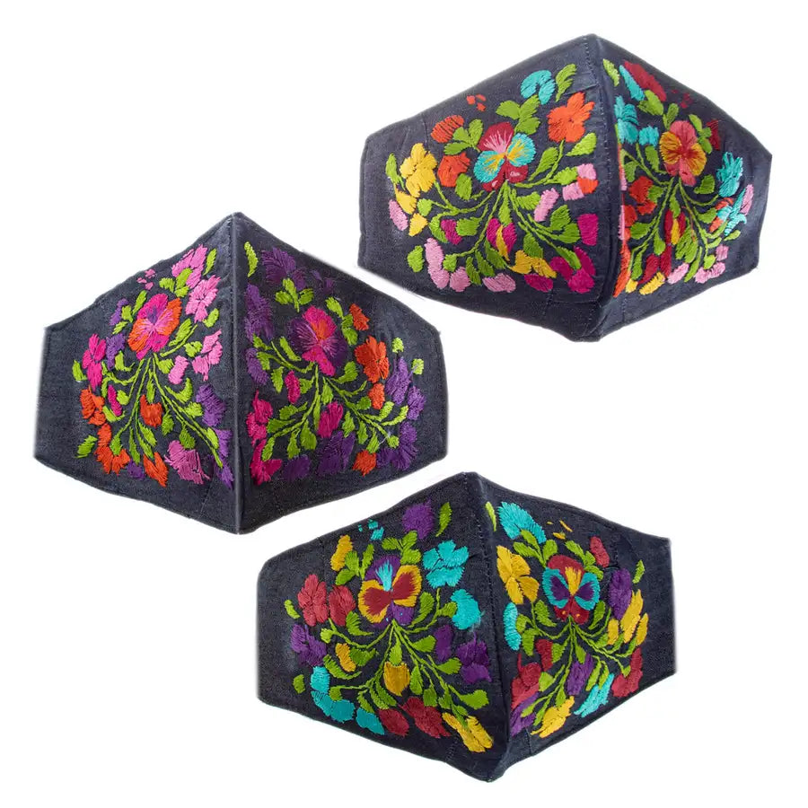 Mexican Reusable Face Mask Handmade in OAXACA Mexico - 13