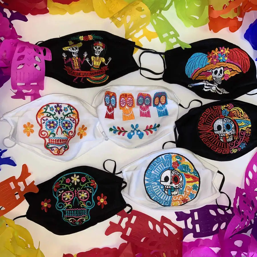 Calaveras Chiapas Reusable Non-Medical Face Masks